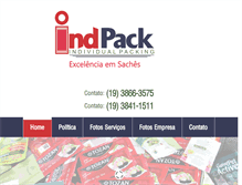 Tablet Screenshot of individualpacking.com.br